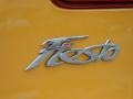 2013 Yellow Blaze Ford Fiesta Titanium Sedan  photo #4