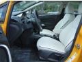 2013 Ford Fiesta Arctic White Leather Interior Interior Photo