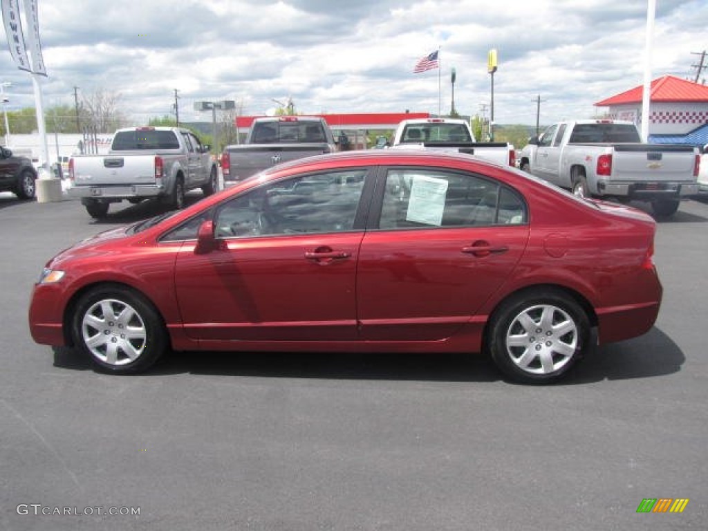 Tango Red Pearl 2011 Honda Civic LX Sedan Exterior Photo #81176541