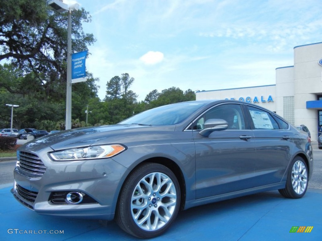 2013 Fusion Titanium - Sterling Gray Metallic / Charcoal Black photo #1