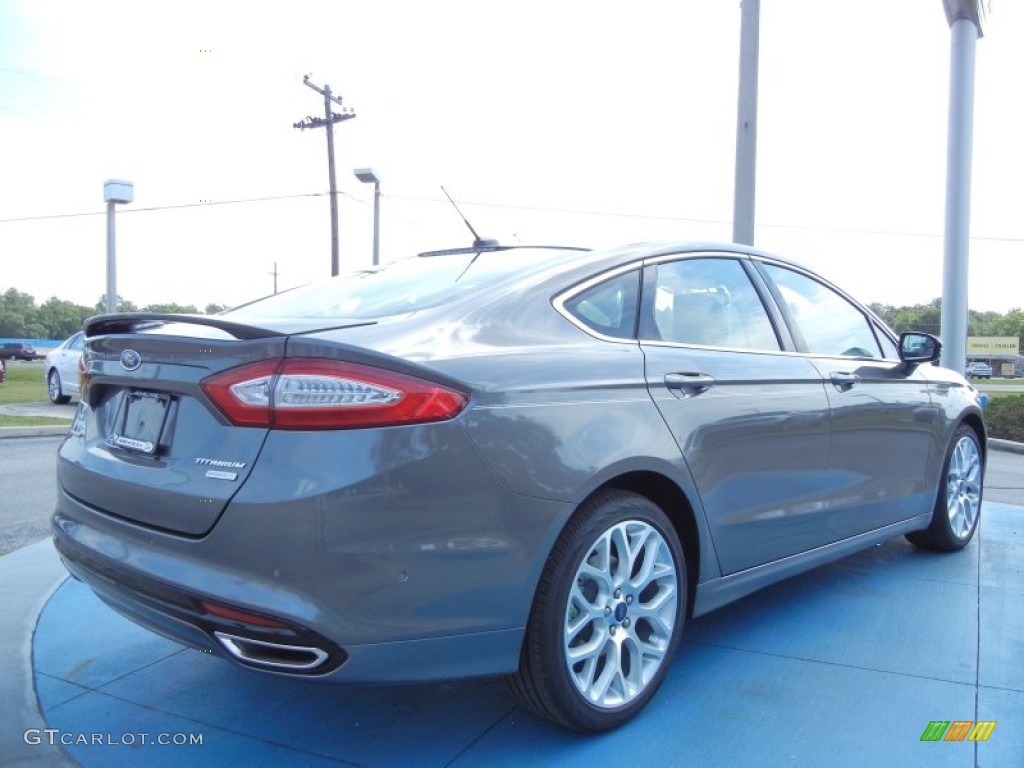 2013 Fusion Titanium - Sterling Gray Metallic / Charcoal Black photo #3