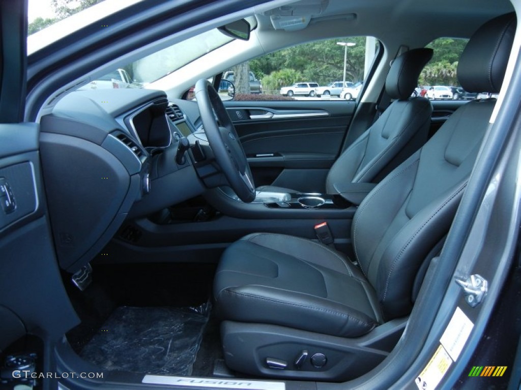 2013 Fusion Titanium - Sterling Gray Metallic / Charcoal Black photo #6