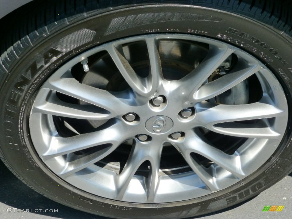 2007 G 35 Journey Sedan - Platinum Graphite Metallic / Graphite Black photo #10