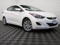 2012 Shimmering White Hyundai Elantra GLS  photo #1