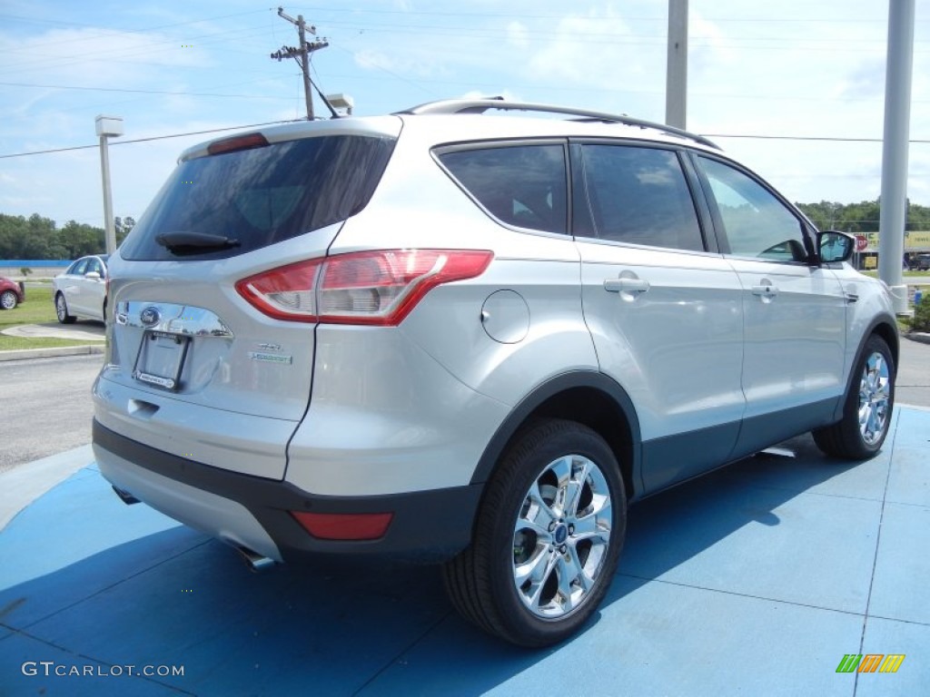 2013 Escape SEL 1.6L EcoBoost - Ingot Silver Metallic / Medium Light Stone photo #3