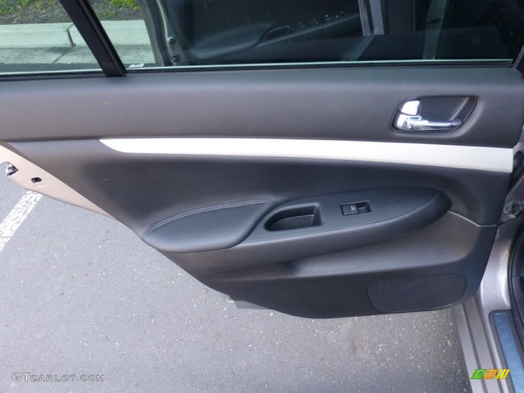 2007 G 35 Journey Sedan - Platinum Graphite Metallic / Graphite Black photo #15