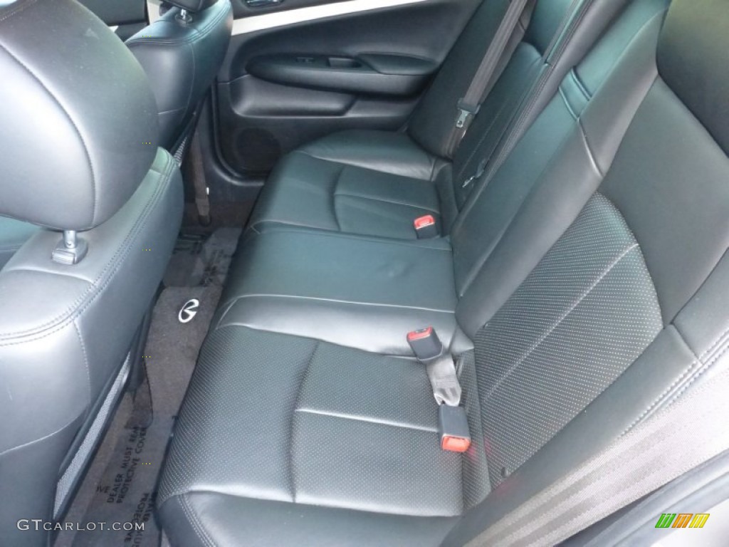 2007 G 35 Journey Sedan - Platinum Graphite Metallic / Graphite Black photo #16
