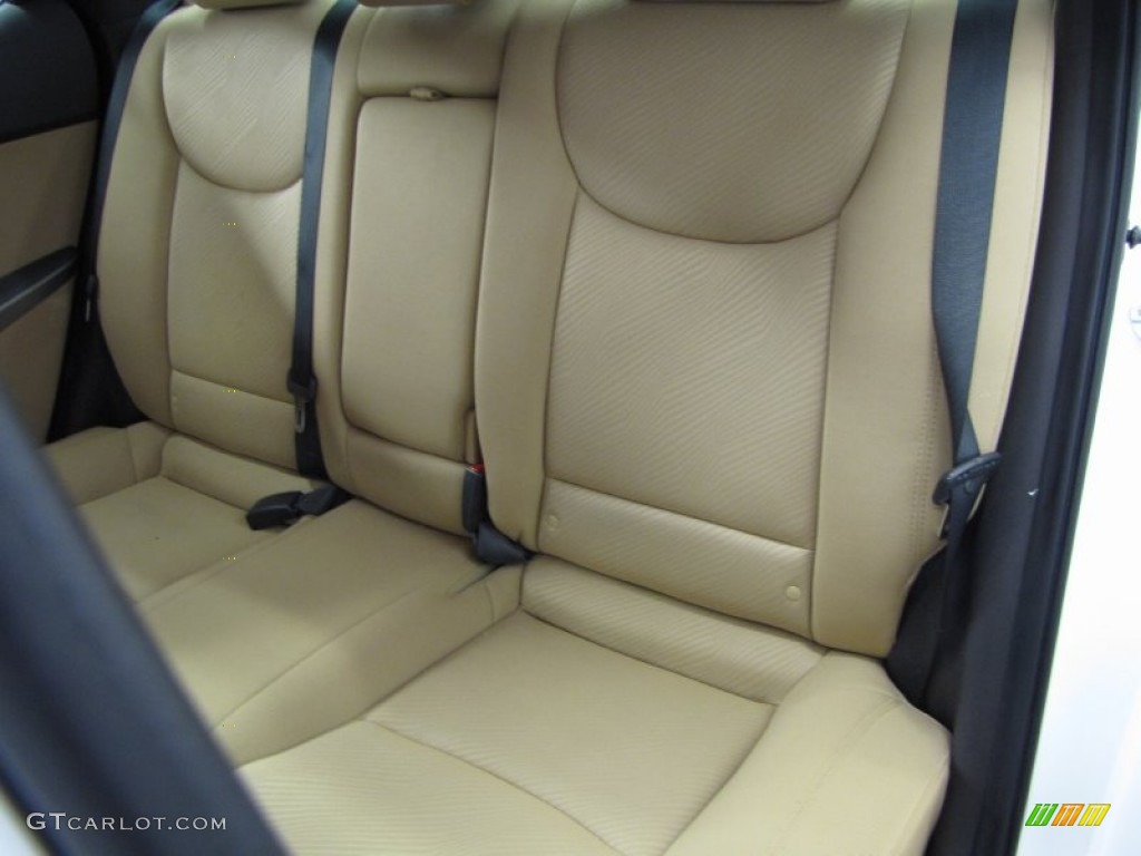 2012 Elantra GLS - Shimmering White / Beige photo #7