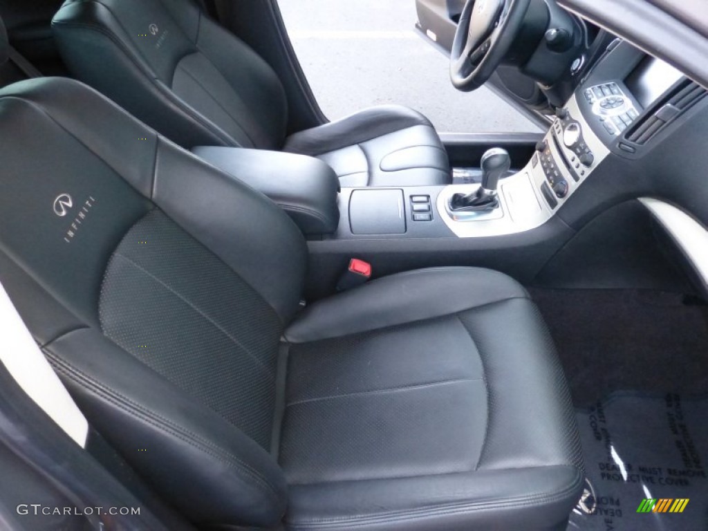 2007 G 35 Journey Sedan - Platinum Graphite Metallic / Graphite Black photo #22