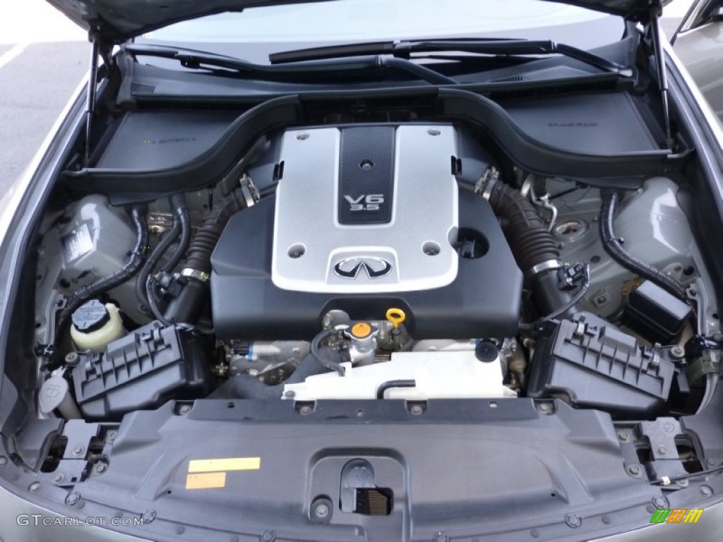 2007 G 35 Journey Sedan - Platinum Graphite Metallic / Graphite Black photo #23