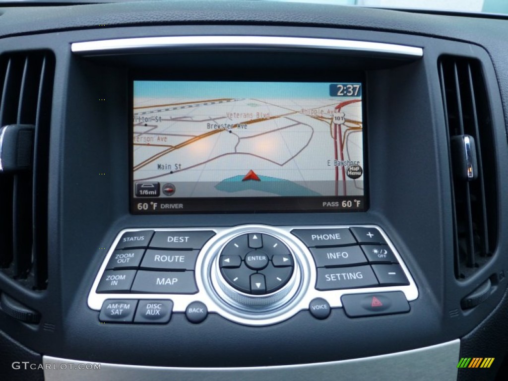 2007 G 35 Journey Sedan - Platinum Graphite Metallic / Graphite Black photo #26