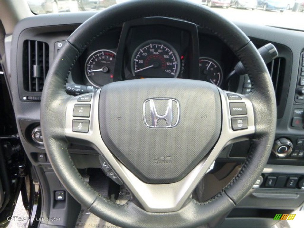 2013 Honda Ridgeline RTL Steering Wheel Photos
