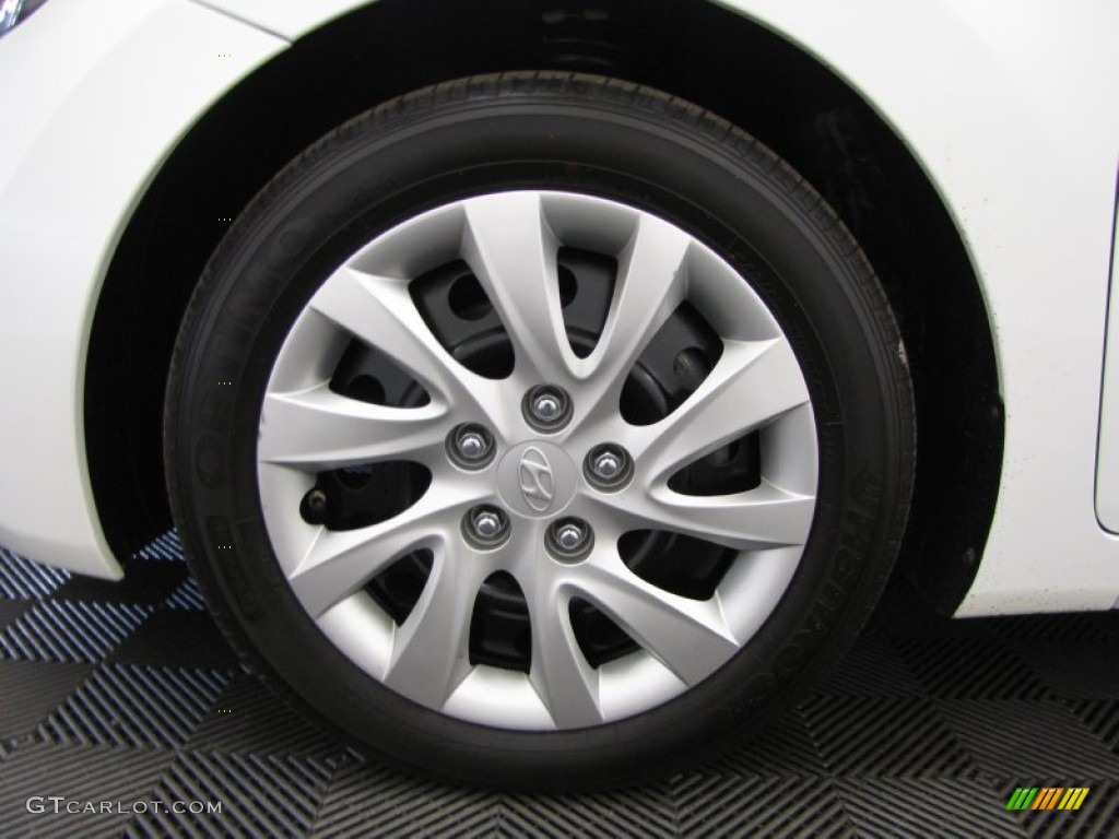 2012 Elantra GLS - Shimmering White / Beige photo #25