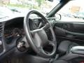 2003 Chevrolet Blazer Graphite Interior Steering Wheel Photo