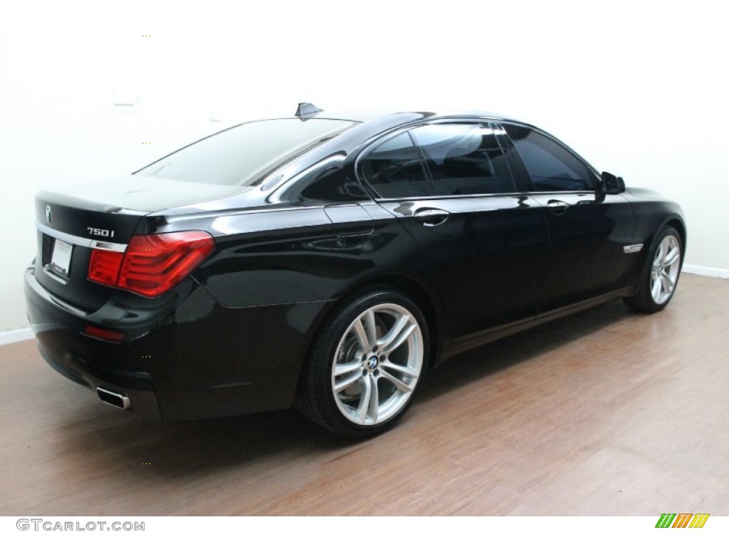 2011 7 Series 750i Sedan - Jet Black / Black photo #3