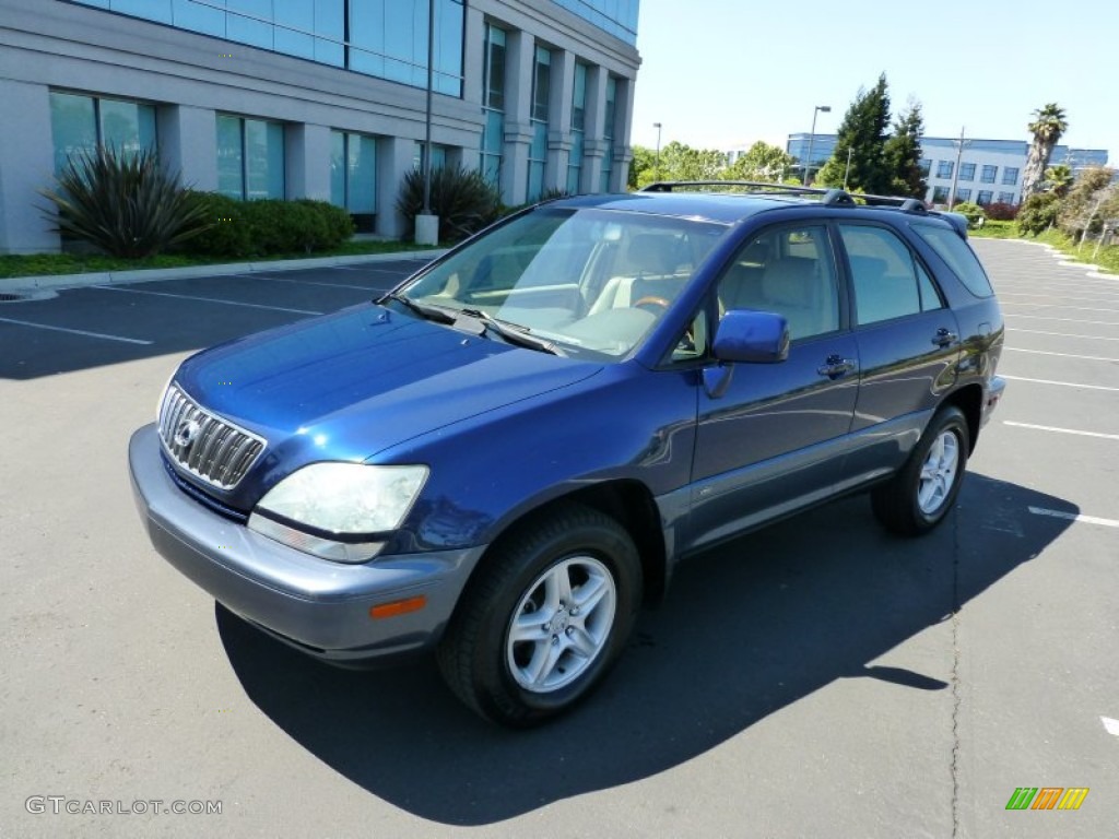 2003 RX 300 AWD - Indigo Ink Pearl / Ivory photo #3