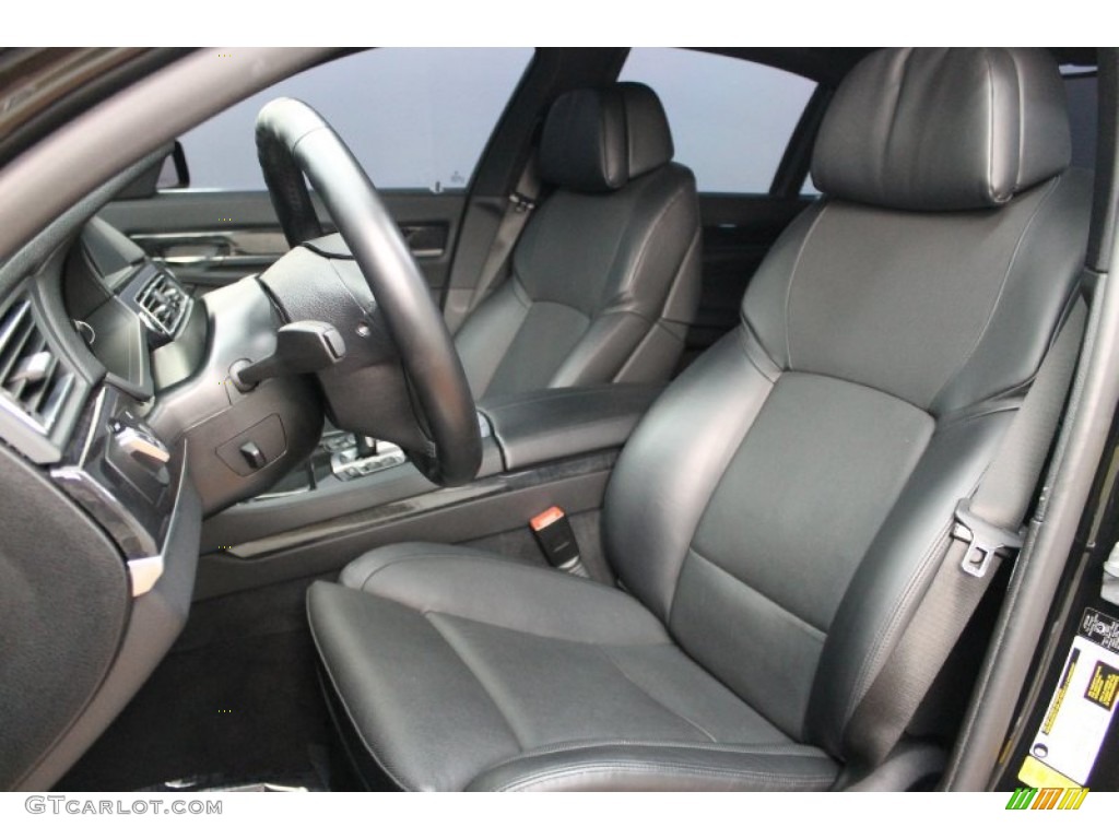 2011 BMW 7 Series 750i Sedan Front Seat Photo #81179394