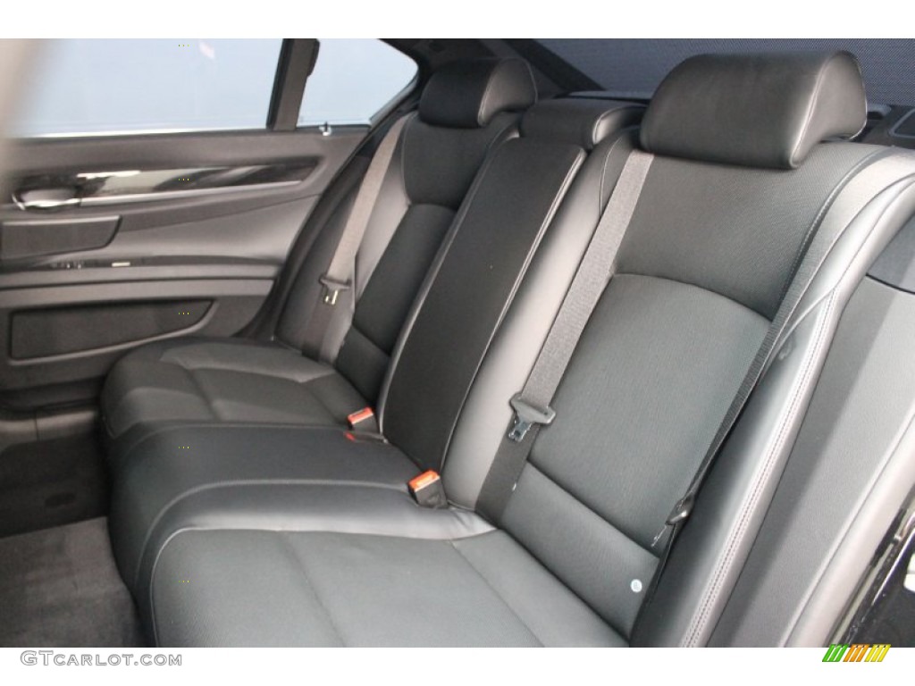 Black Interior 2011 BMW 7 Series 750i Sedan Photo #81179447