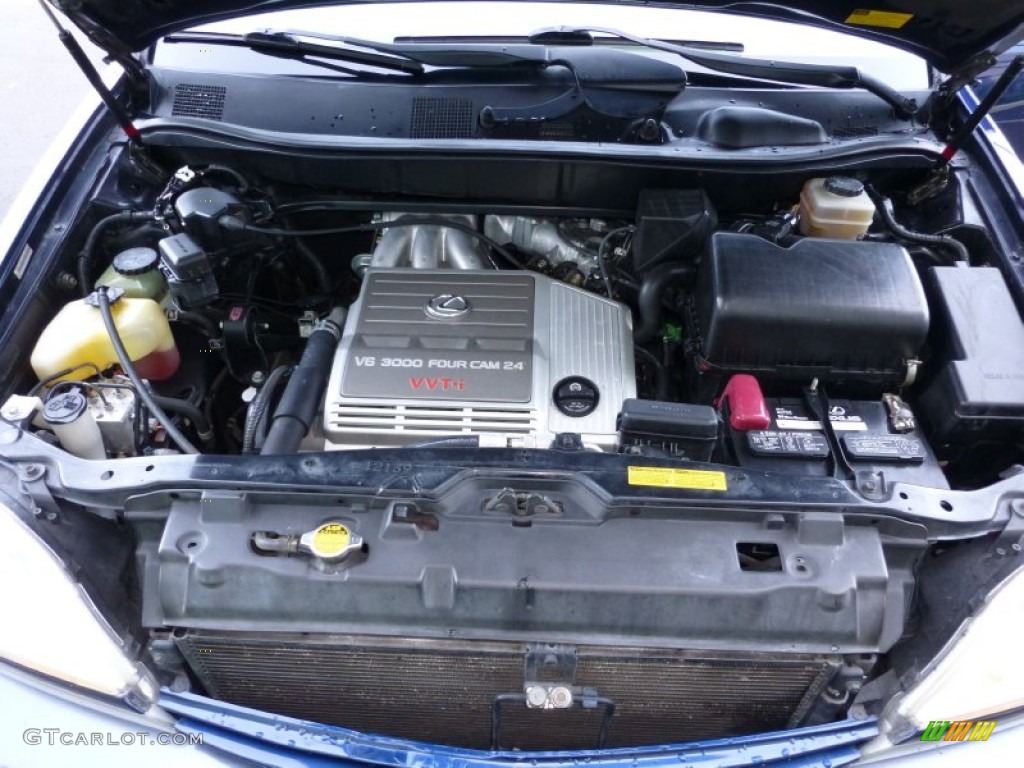 2003 RX 300 AWD - Indigo Ink Pearl / Ivory photo #22