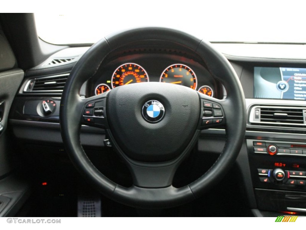 2011 BMW 7 Series 750i Sedan Steering Wheel Photos