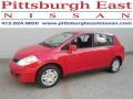 Red Alert - Versa 1.8 S Hatchback Photo No. 1