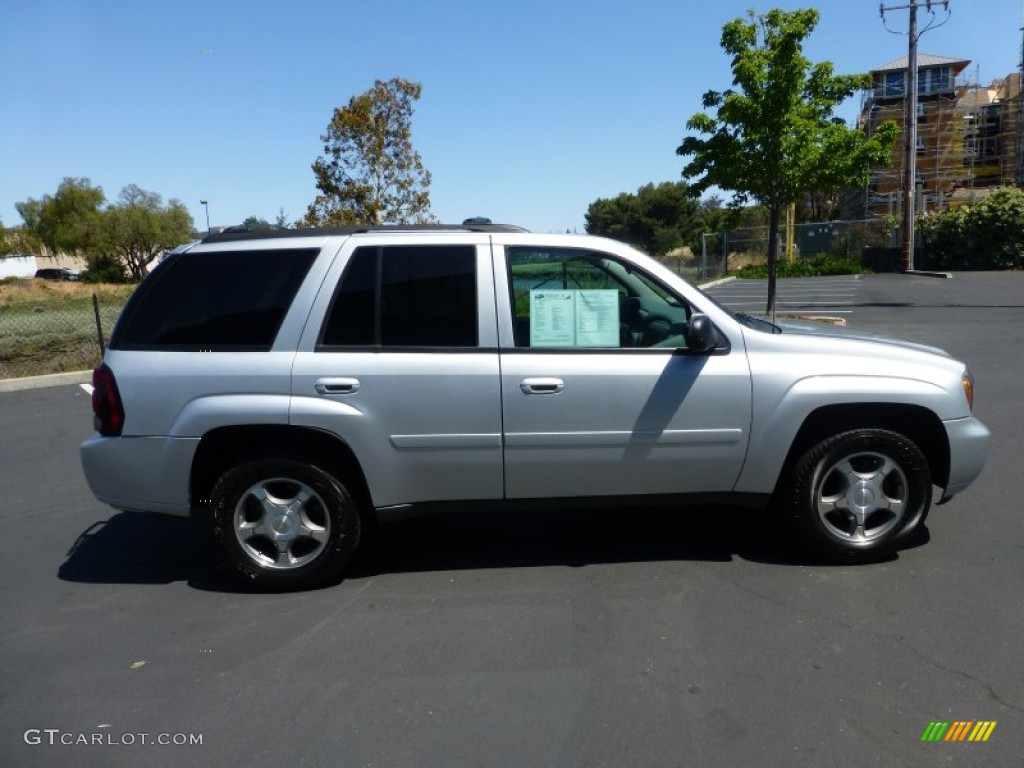 2009 TrailBlazer LT - Silver Ice Metallic / Gray photo #7