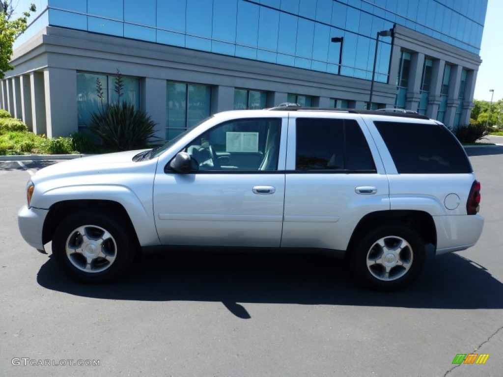 2009 TrailBlazer LT - Silver Ice Metallic / Gray photo #8