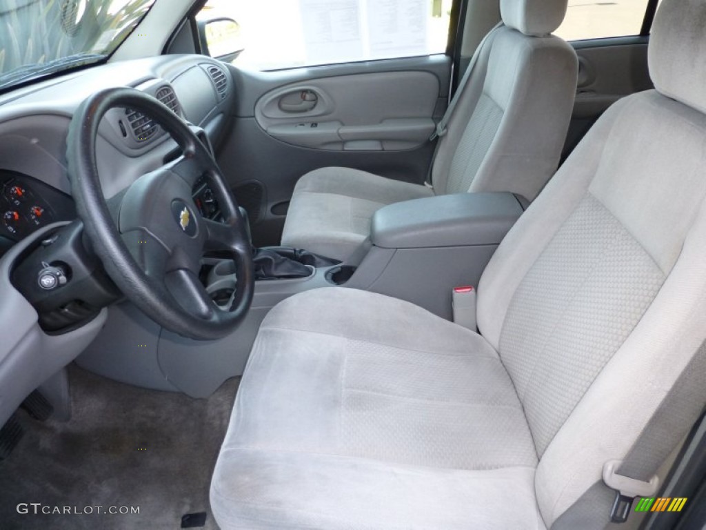 2009 TrailBlazer LT - Silver Ice Metallic / Gray photo #14