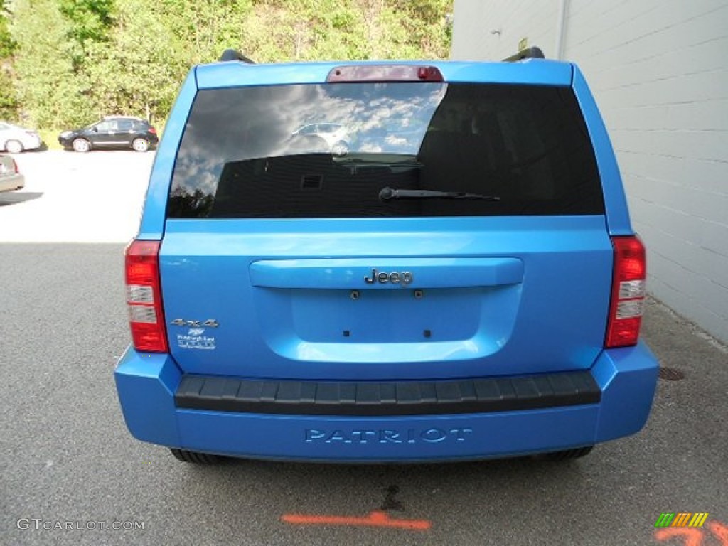 2008 Patriot Sport 4x4 - Surf Blue Pearl / Dark Slate Gray photo #4