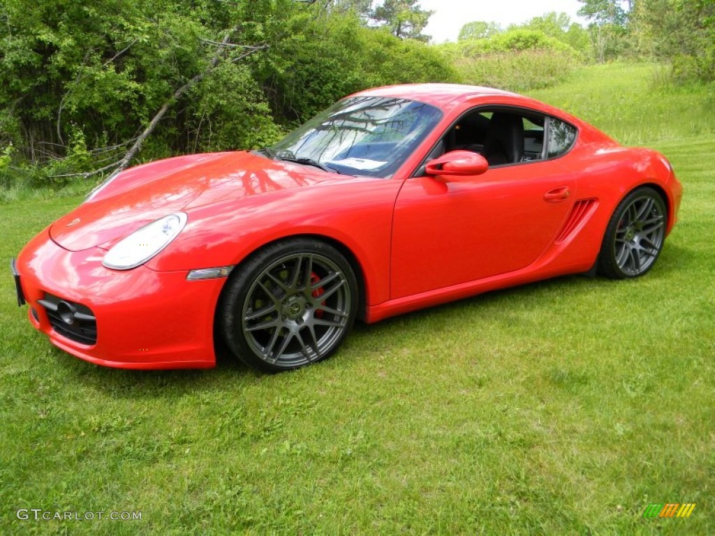 Guards Red 2006 Porsche Cayman S Exterior Photo #81181002