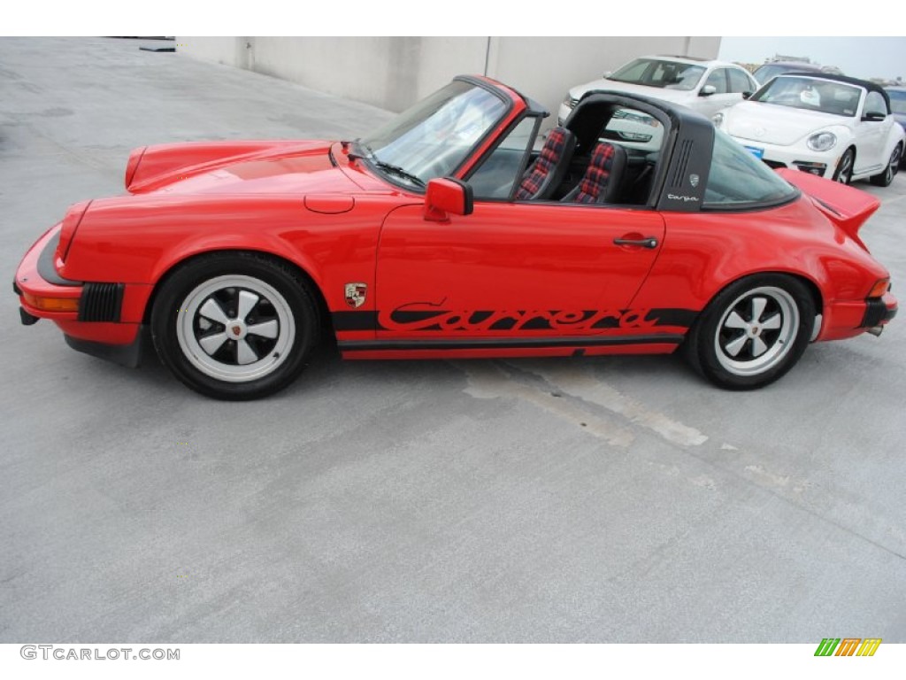 Guards Red 1982 Porsche 911 Carrera Targa Exterior Photo #81181719