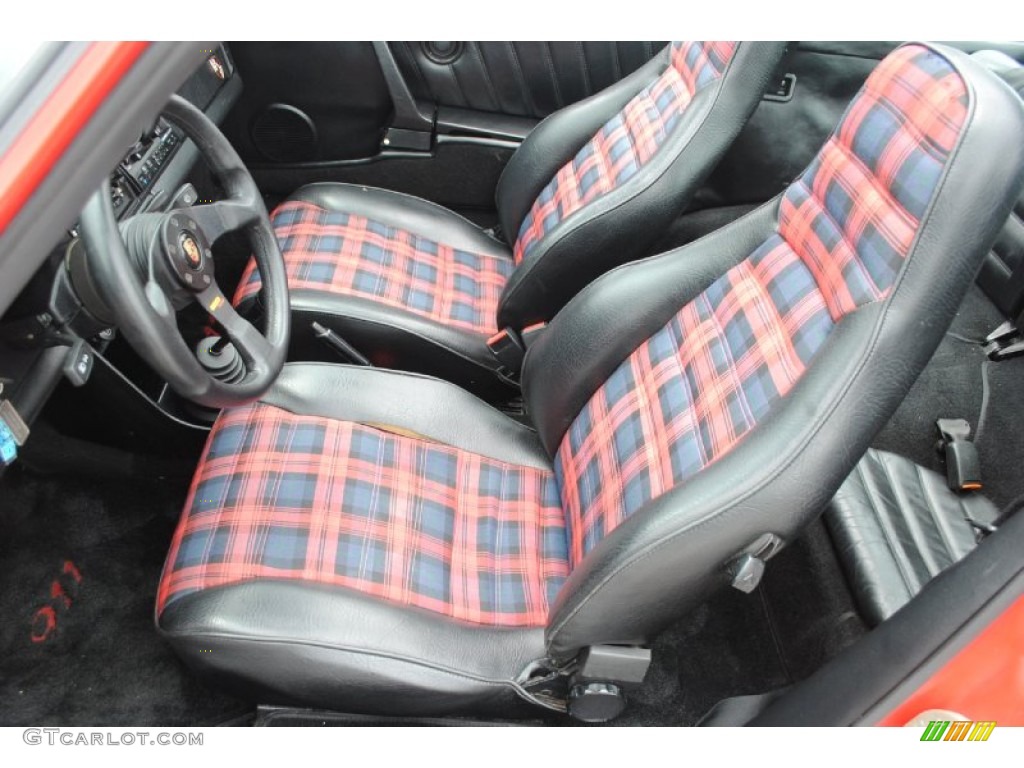 Black Interior 1982 Porsche 911 Carrera Targa Photo #81181913