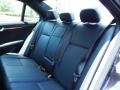 2011 Mercedes-Benz C Black Interior Rear Seat Photo
