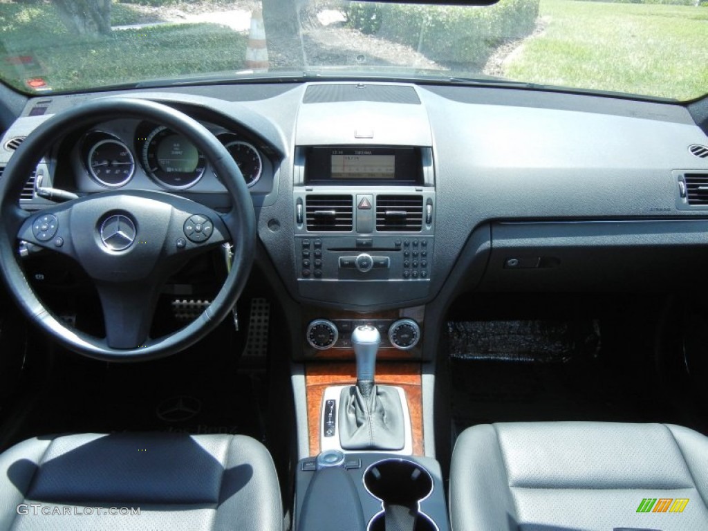 2011 Mercedes-Benz C 300 Sport Black Dashboard Photo #81182233