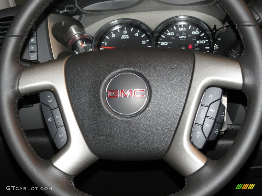 2013 Sierra 1500 SLE Extended Cab - Summit White / Ebony photo #4