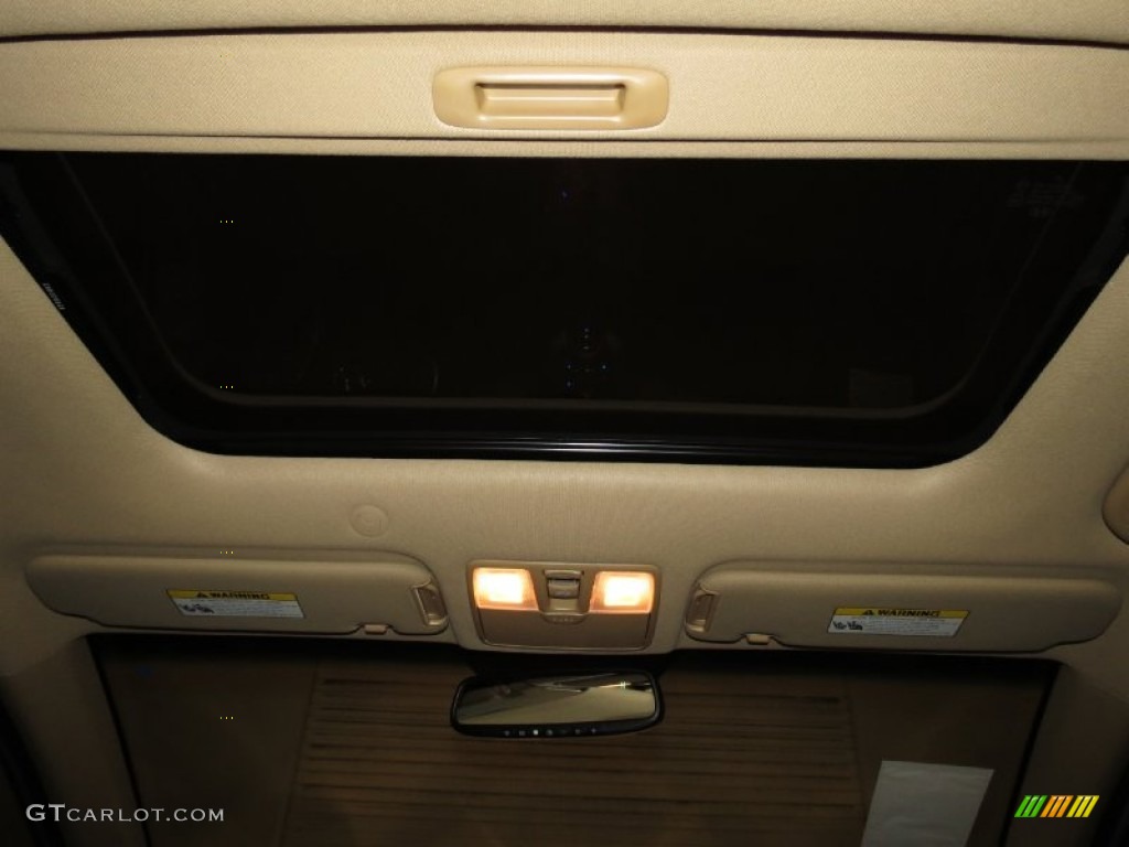 2013 Elantra Limited - Blue Sky Metallic / Beige photo #5