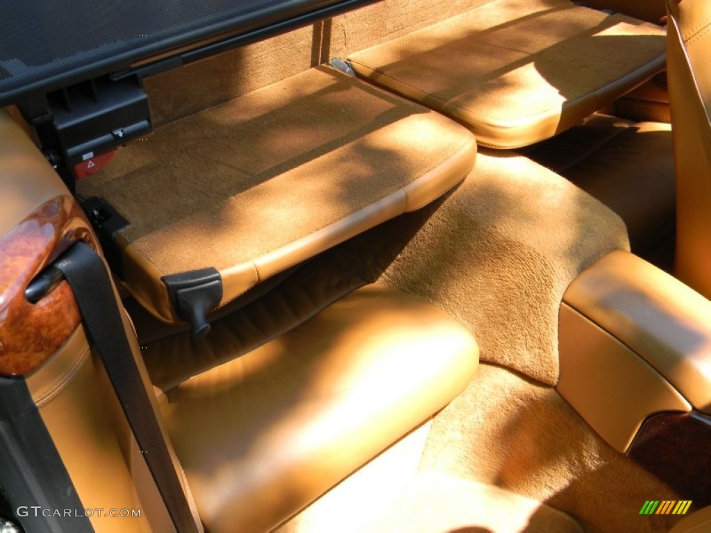 2004 911 Turbo Cabriolet - Forest Green Metallic / Natural Leather Brown photo #44