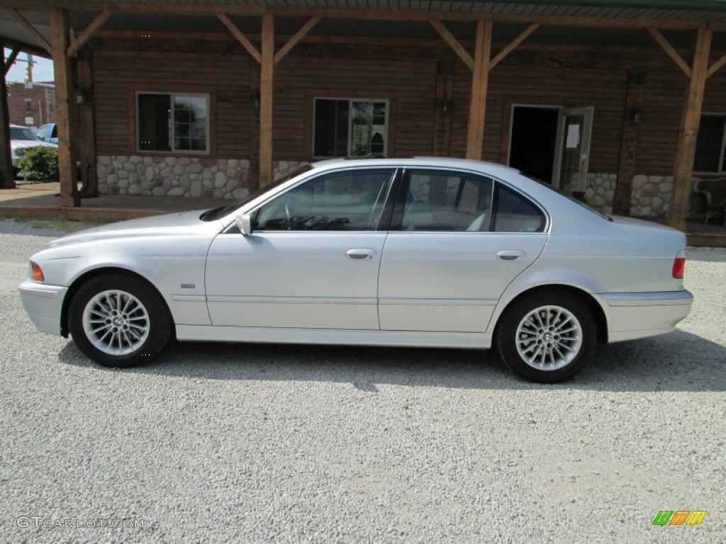 Aspen Silver Metallic BMW 5 Series