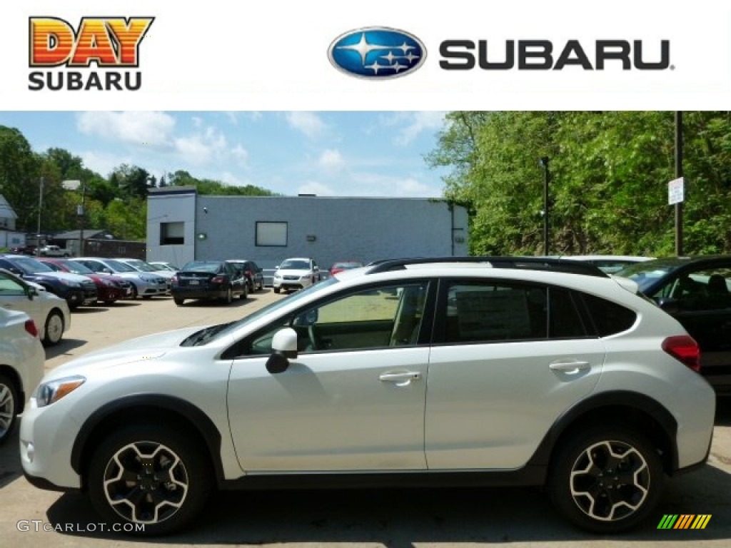 Satin White Pearl Subaru XV Crosstrek