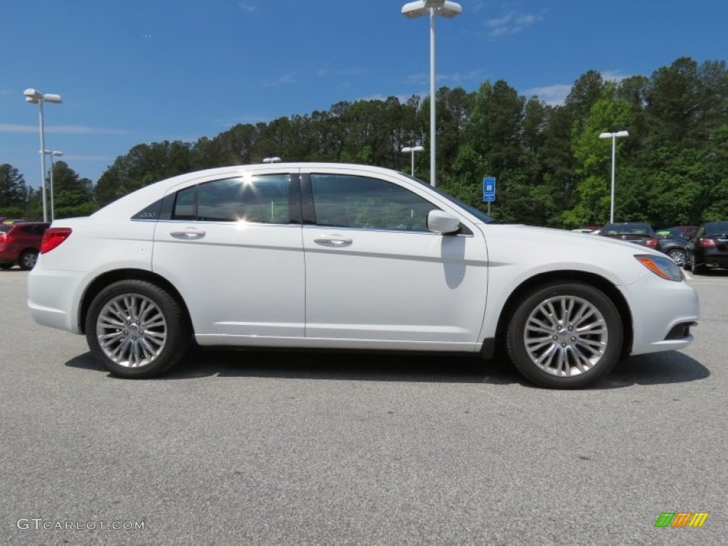 Bright White 2012 Chrysler 200 LX Sedan Exterior Photo #81184168