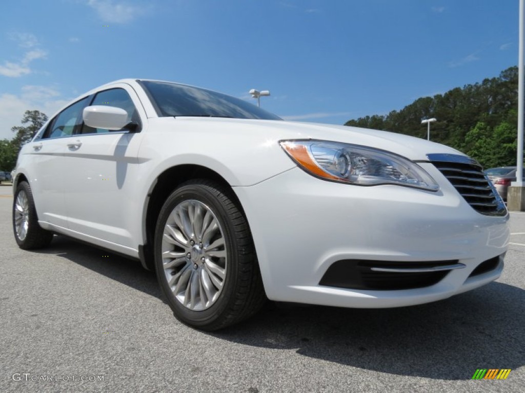 Bright White 2012 Chrysler 200 LX Sedan Exterior Photo #81184197