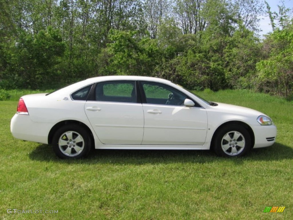 White 2009 Chevrolet Impala LT Exterior Photo #81184311