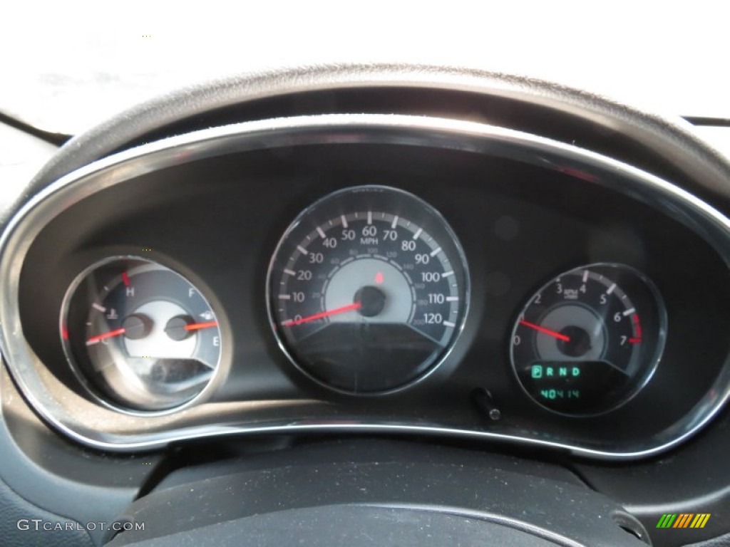 2012 Chrysler 200 LX Sedan Gauges Photo #81184453