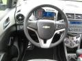 Jet Black/Dark Titanium 2013 Chevrolet Sonic LS Hatch Steering Wheel