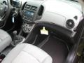Jet Black/Dark Titanium 2013 Chevrolet Sonic LS Hatch Dashboard