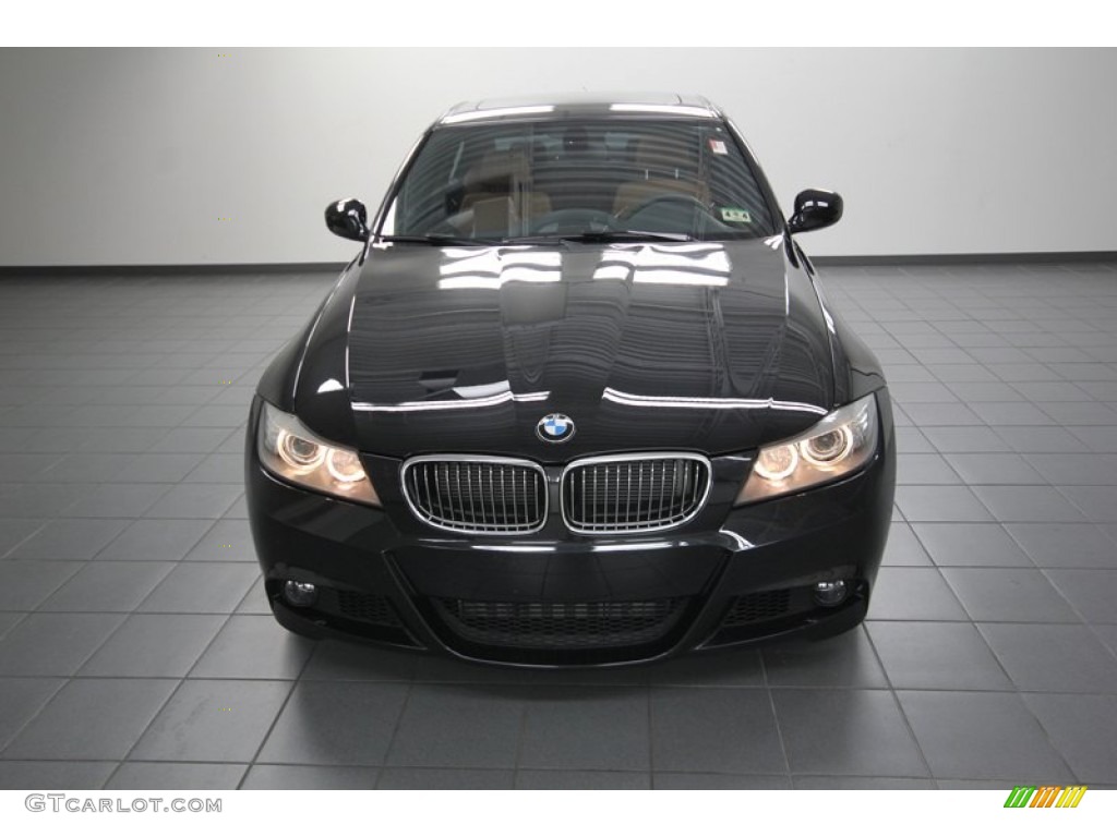 2010 3 Series 335i Sedan - Black Sapphire Metallic / Saddle Brown Dakota Leather photo #6