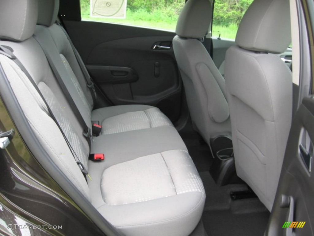 2013 Chevrolet Sonic LS Hatch Rear Seat Photo #81185602