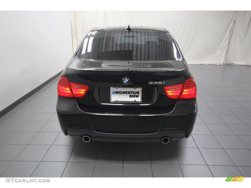 2010 3 Series 335i Sedan - Black Sapphire Metallic / Saddle Brown Dakota Leather photo #12