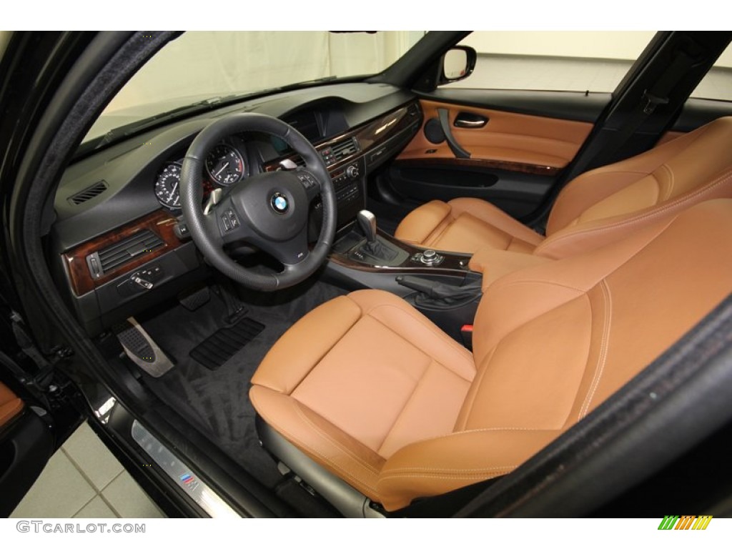 2010 3 Series 335i Sedan - Black Sapphire Metallic / Saddle Brown Dakota Leather photo #13