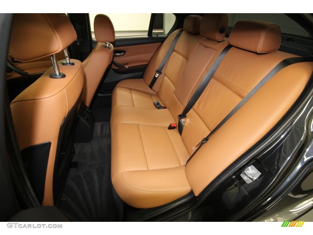 2010 3 Series 335i Sedan - Black Sapphire Metallic / Saddle Brown Dakota Leather photo #14